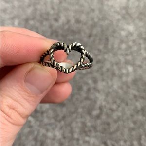 James Avery Wired Heart Ring
